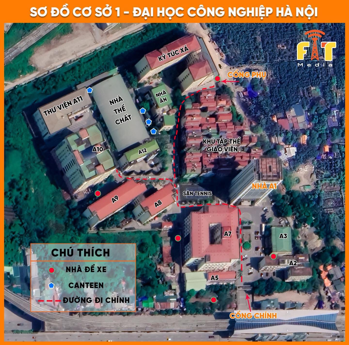 2K7 Đại Học Công Nghiệp Hà Nội (K20 HAUI) | 🗺️SƠ ĐỒ CÁC CƠ SỞ HỌC ...