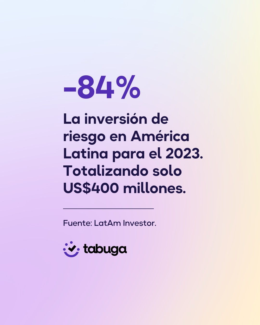 Tabuga - La inversión de riesgo en América Latina enfrenta...