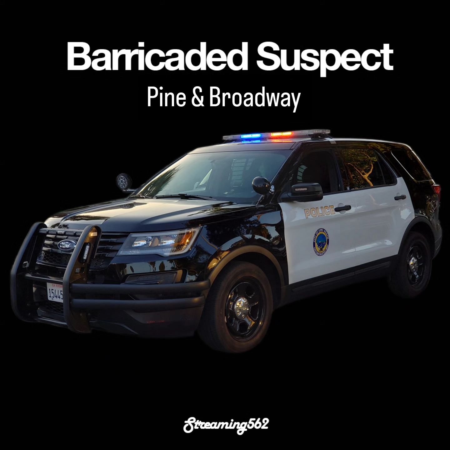 Streaming562 - Barricaded Suspect / SWAT Call Out: 9/23/25 02:20 | Pine ...