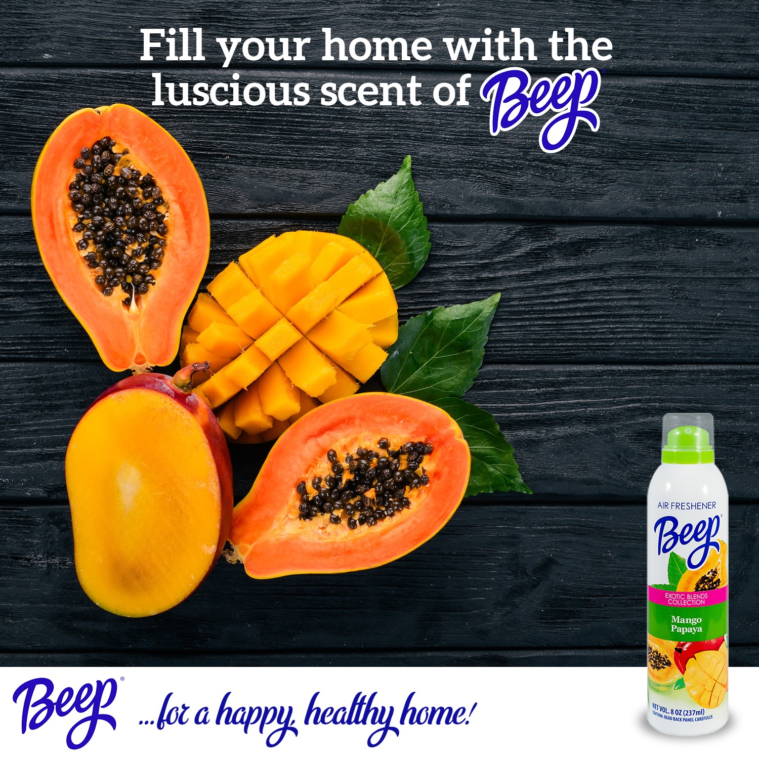 Use Beep - 🥭 The perfect tropical duo infused in the... | Facebook