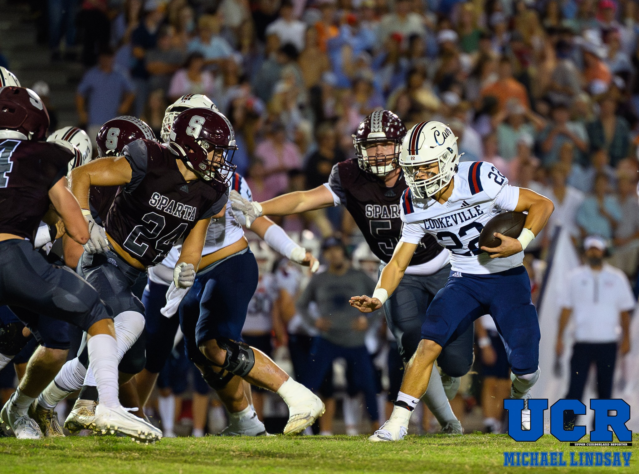 Upper - Cole Sims Rushes 2 TDs As White County Takes Down Cookeville ...