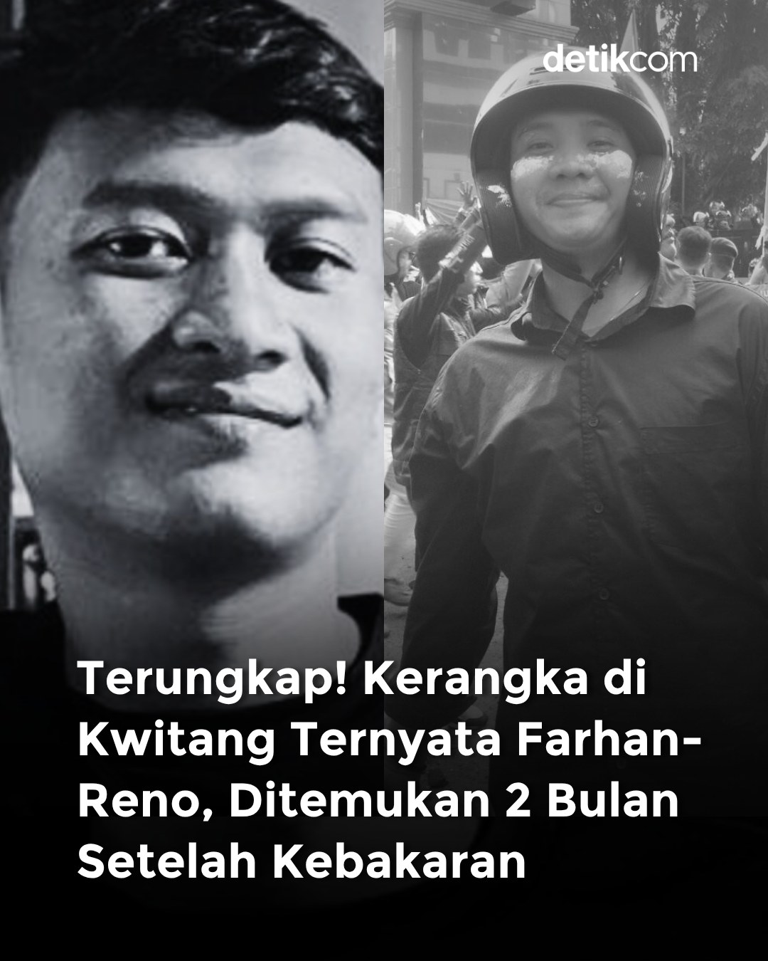 detikcom - Polisi mengonfirmasi dua kerangka yang... | Facebook