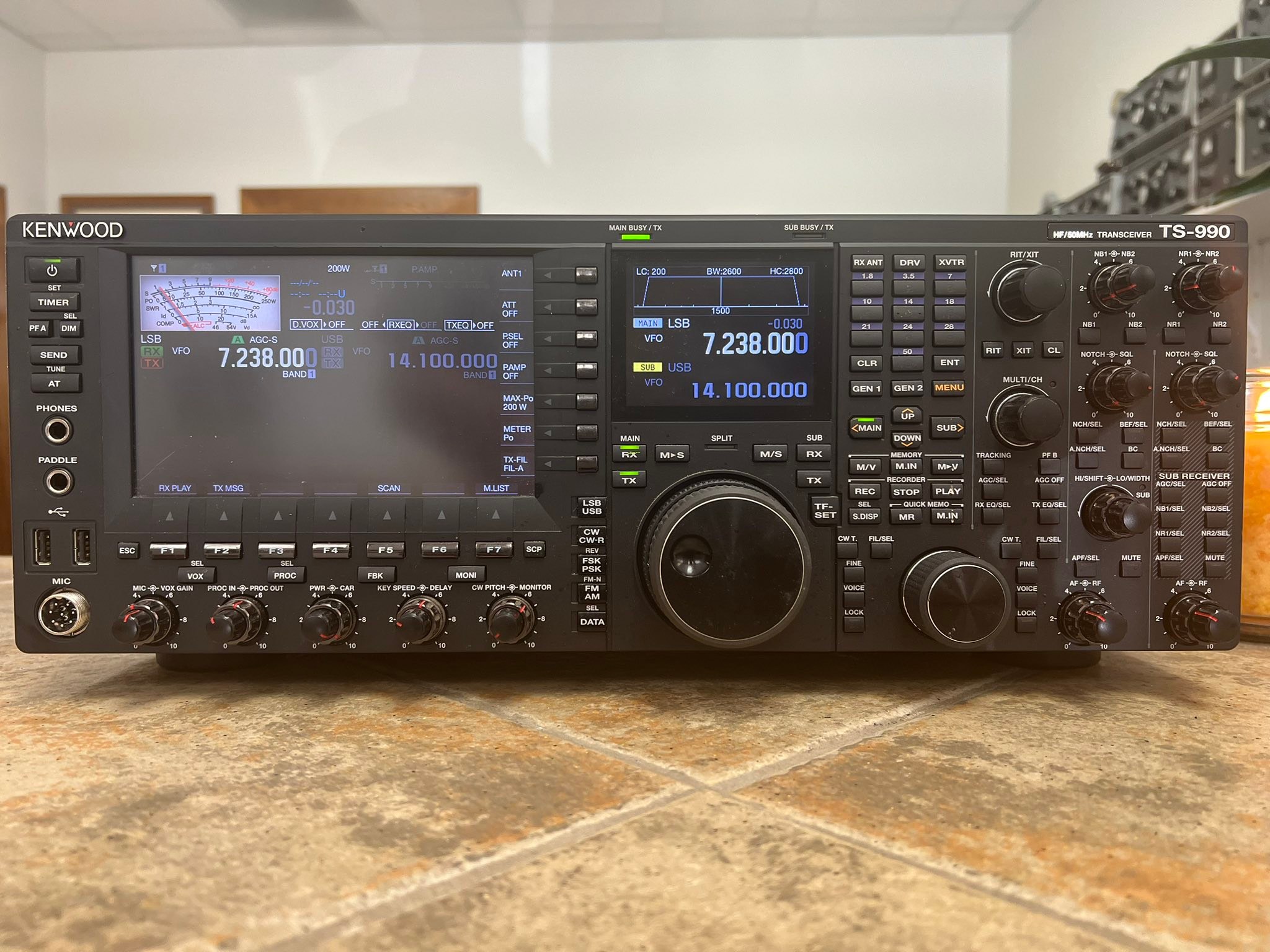 Kenwood TS-590S 100w output issue resolved