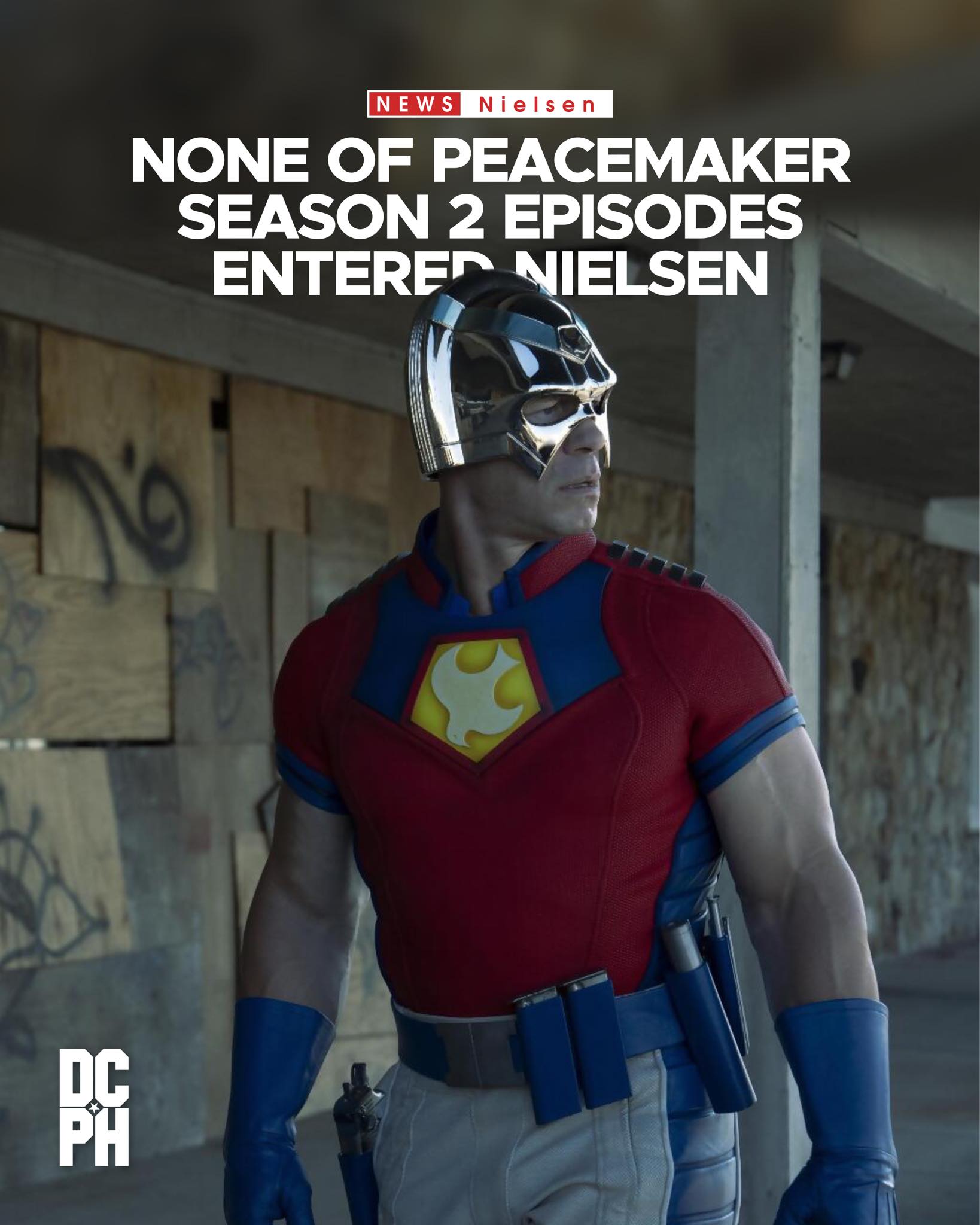 DC - PEACEMAKER HAS CHART BLINDNESS 🎯 Despite James Gunn’s heavy ...