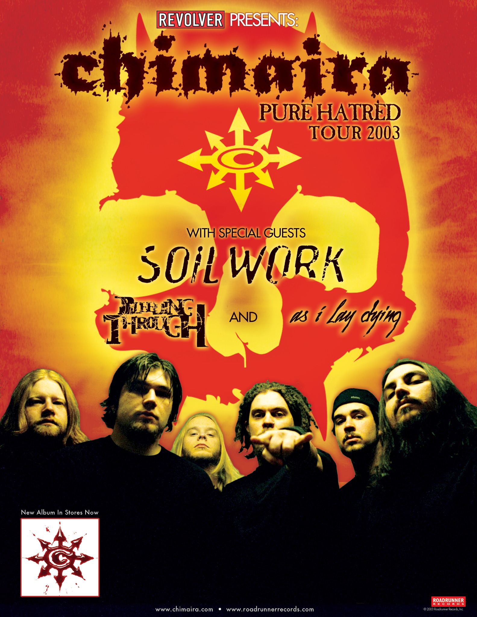 Chimaira Christmas IV was part of our Pure Hatred tour package