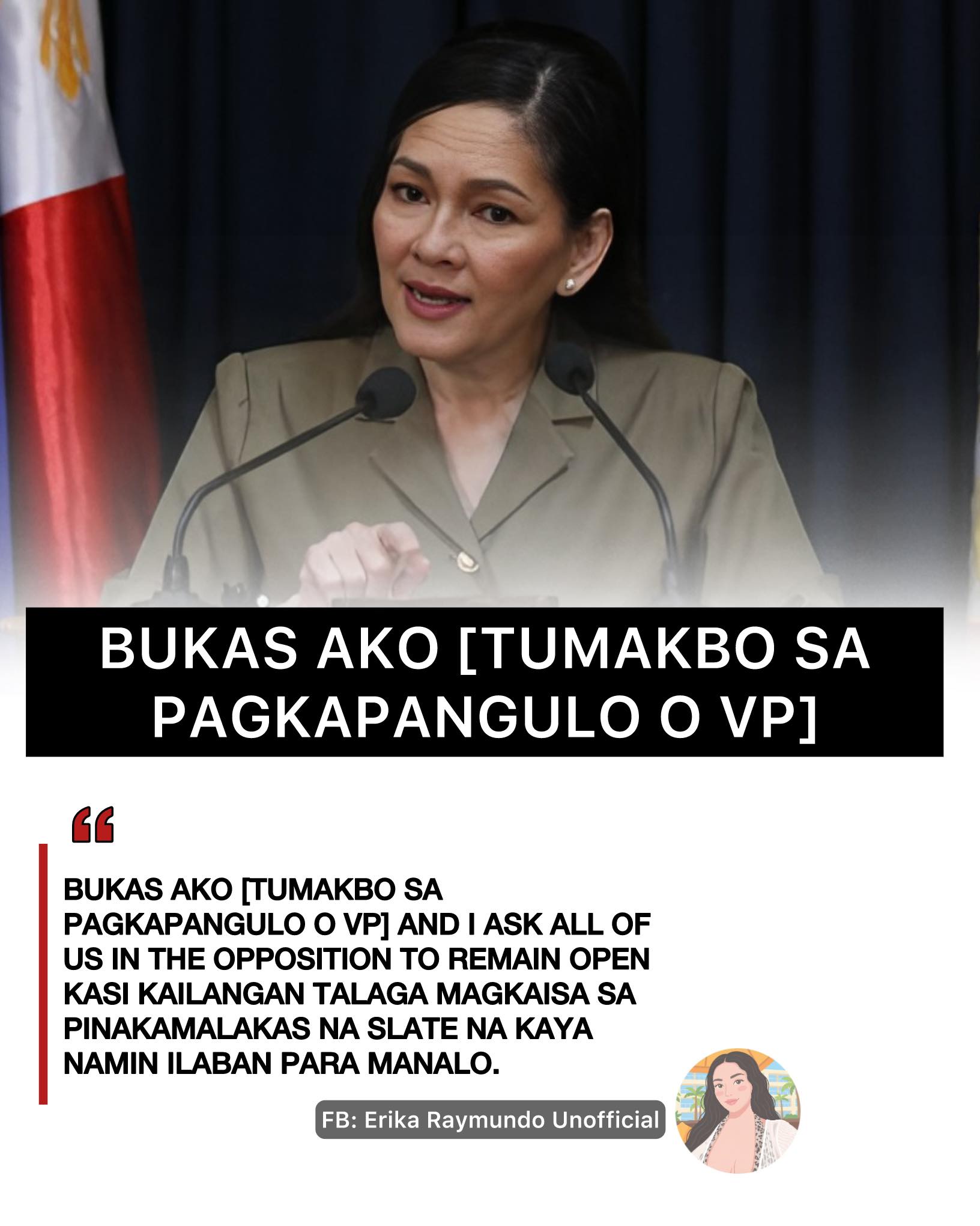 Donya - HONTIVEROS, HANDANG IKONSIDERA ANG PAGTAKBO BILANG PANGULO O ...