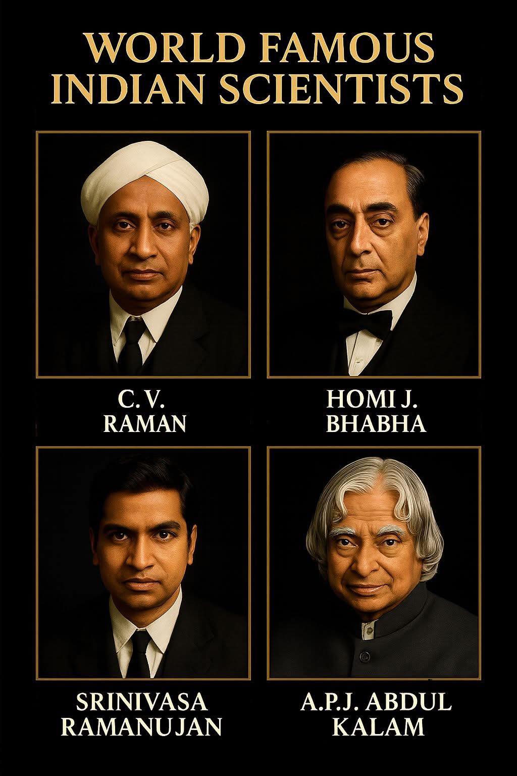 Abbas - 🇮🇳 Pioneers of Science: Honouring World Famous Indian ...