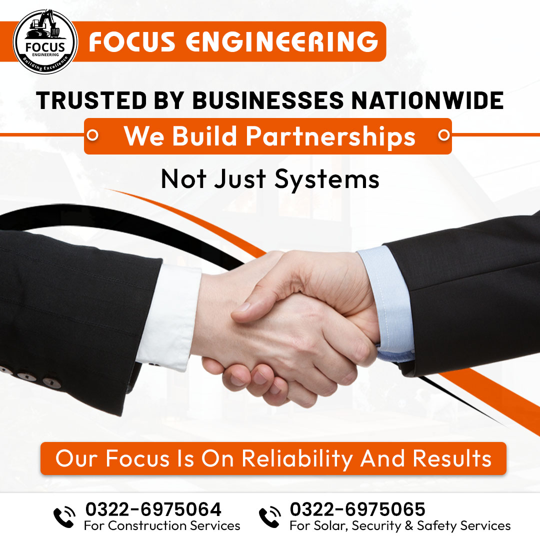 Focus - 🏗️ Trust That Builds Nations — Focus Engineering 🇵🇰 In a world ...