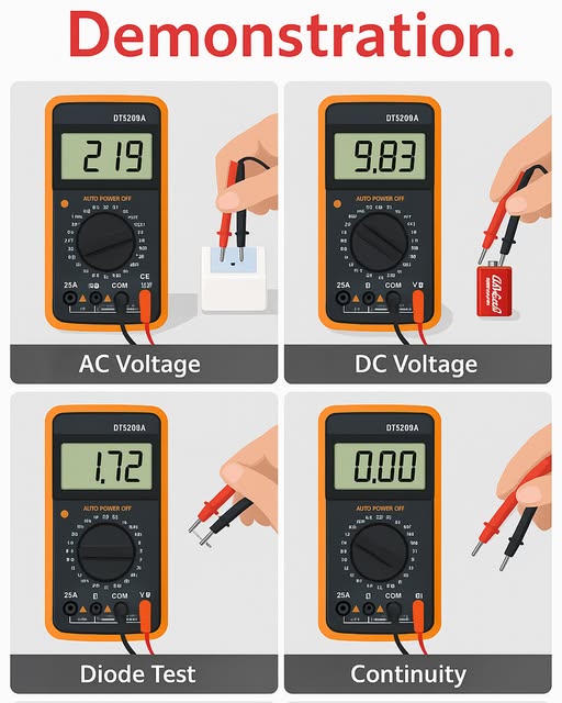 Genius - Quick guide to reading your multimeter like a pro! | Facebook