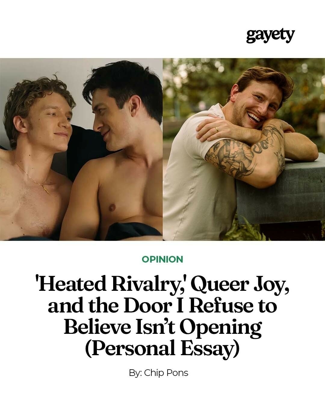 Gayety - 'Heated Rivalry' isn’t just a hockey romance, it’s a cultural ...