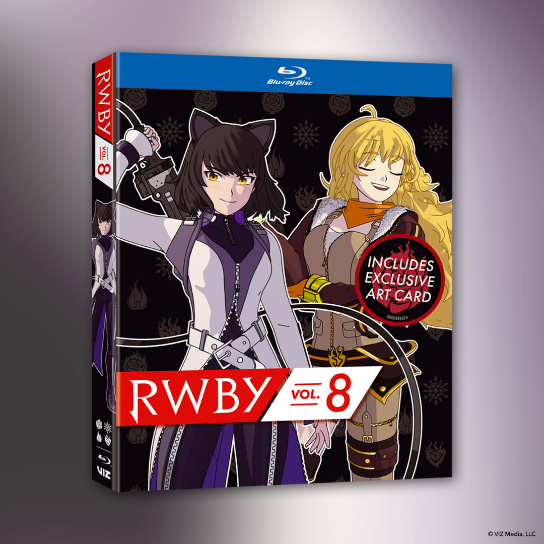 特典付き RWBY セット 初回生産限定版 Vol.1~8 Blu-ray