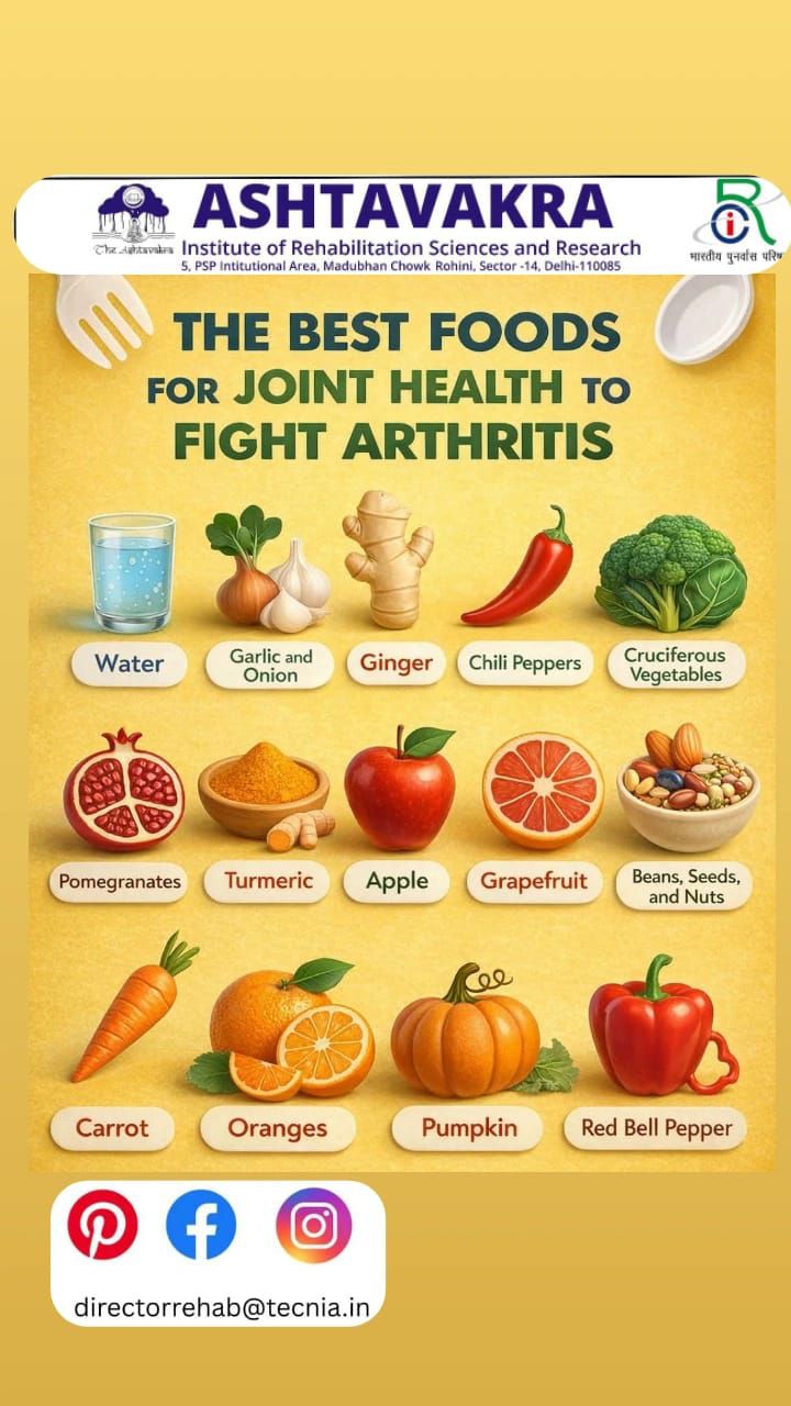 A diet rich in anti-inflammatory foods can support joint health, reduce ...