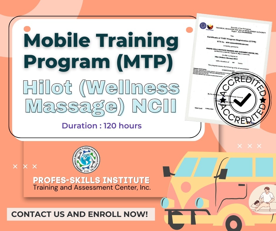 Profes-Skills - 📣 ANNOUNCEMENT 📣 Program: Mobile Training Program (MTP ...