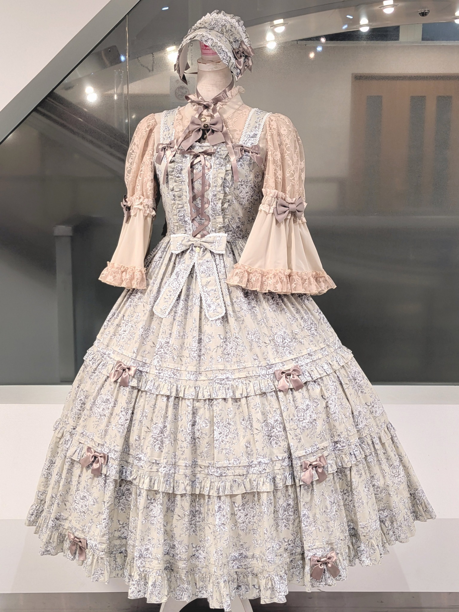 lace andmary ワンピース set Bouquet up
