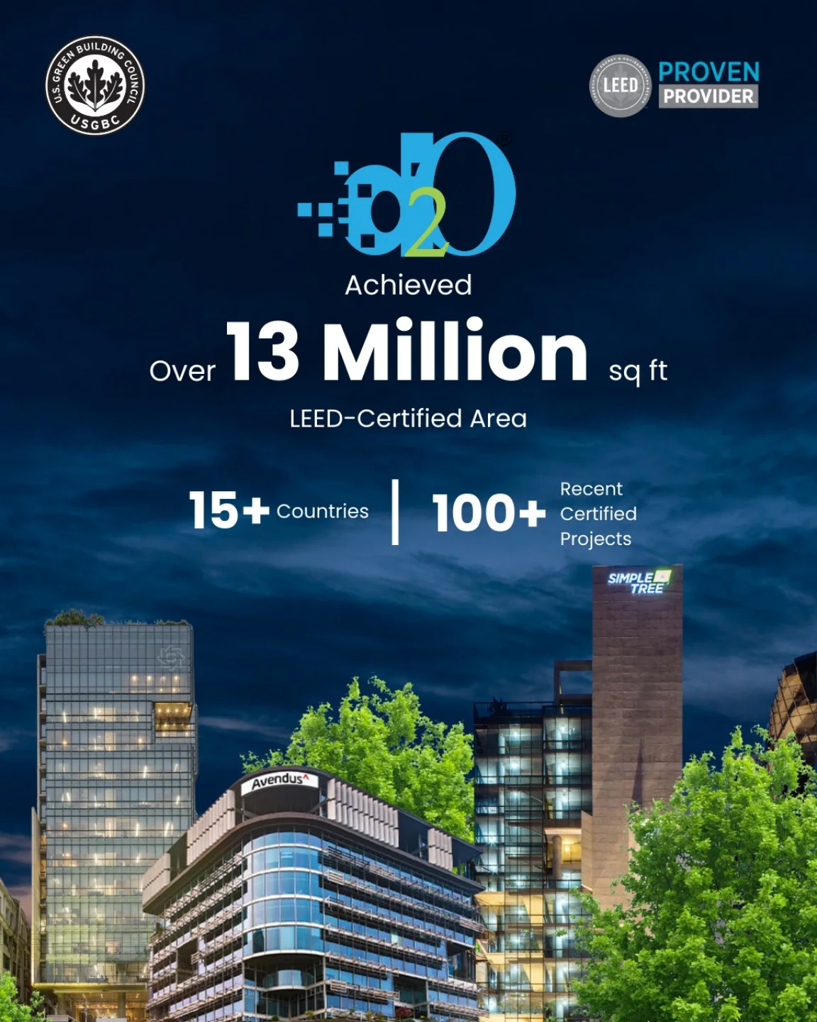 D2O - 🌍 From Vision to Global Movement: Our LEED Journey... | Facebook