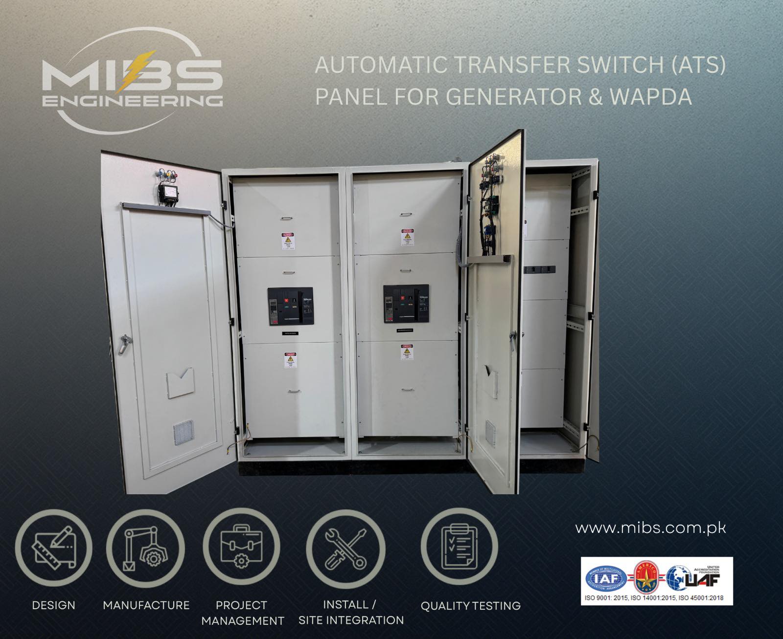 ATS Panel – Technical Specifications •... - MIBS Engineering | Facebook