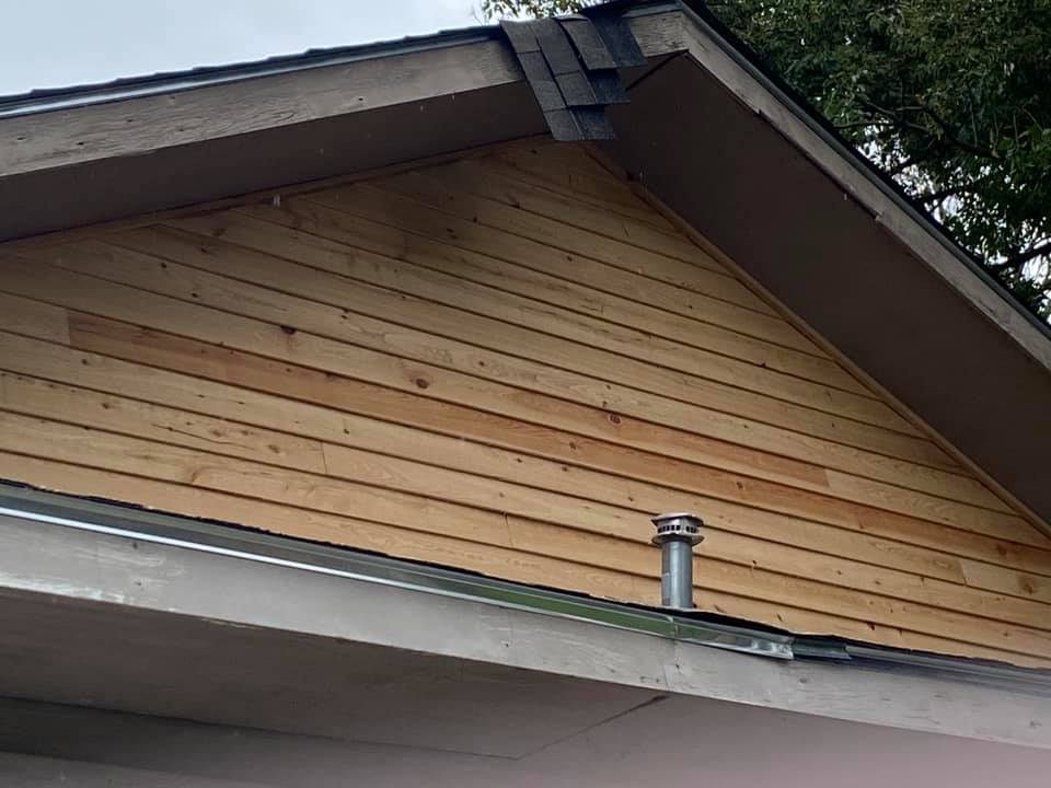 Adding siding to a historic property... The Blue House Co. Facebook