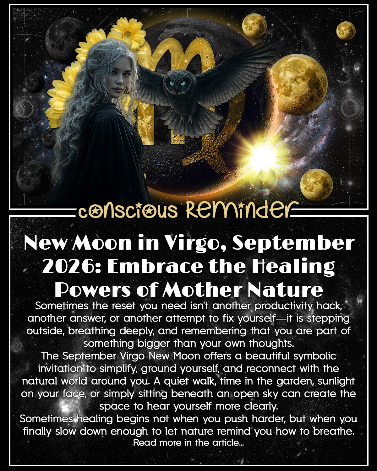 New Moon in Virgo, September 2026: Embrace the Healing Powers of