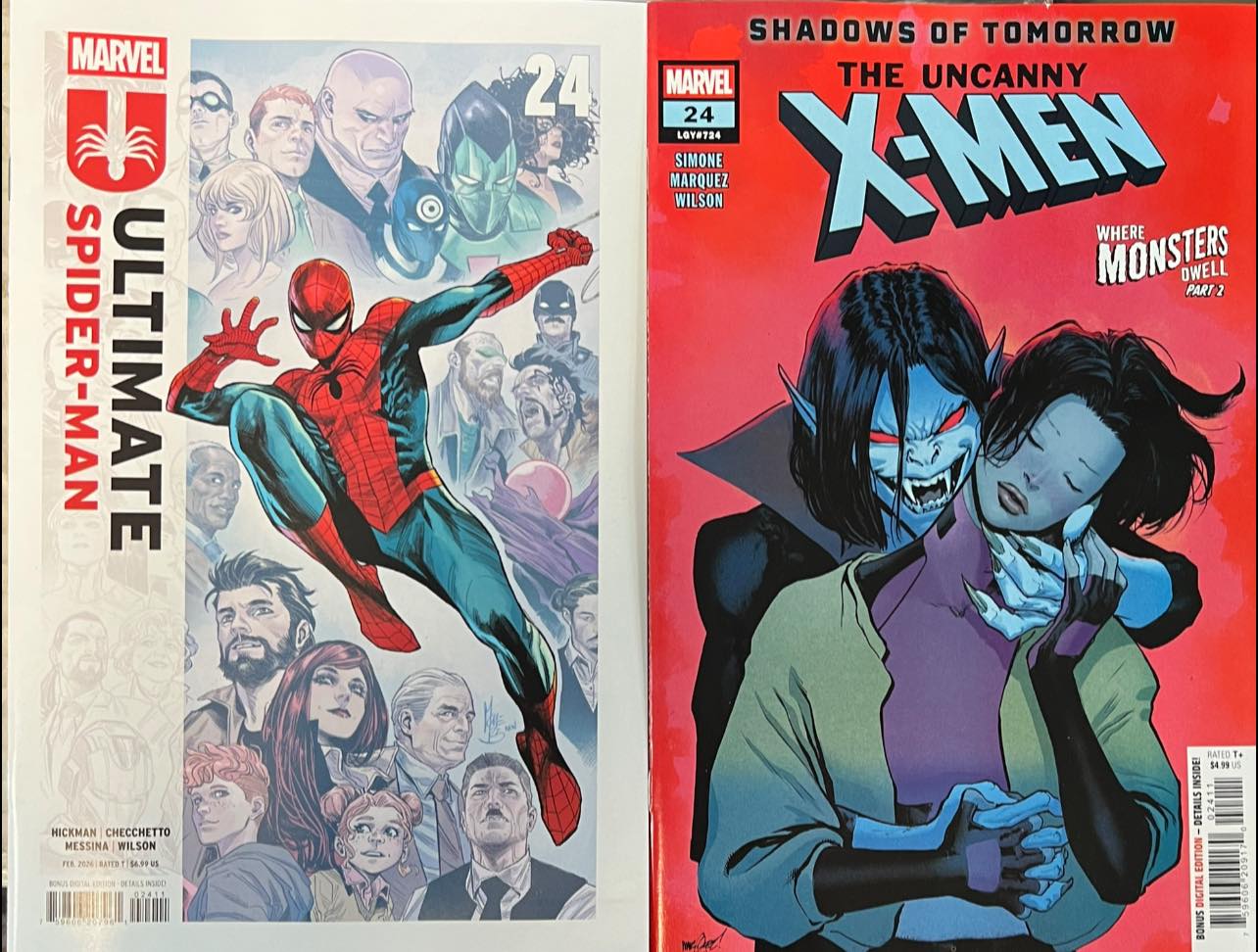 Rock Bottom New Marvel,IDW, Boom ,Dark Horse And a few other