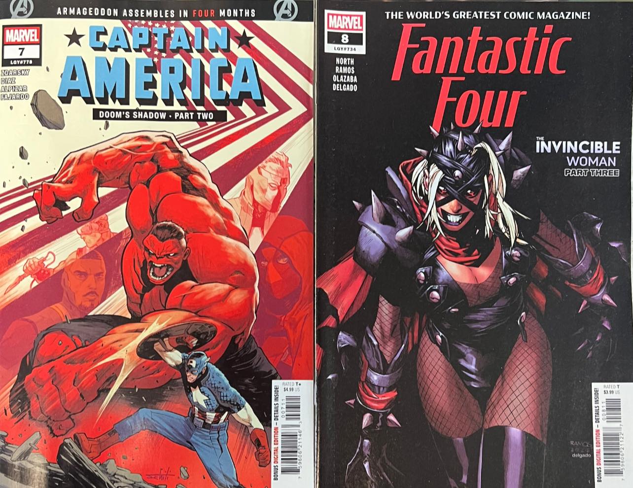 Rock Bottom New Marvel,IDW, Boom ,Dark Horse And a few other