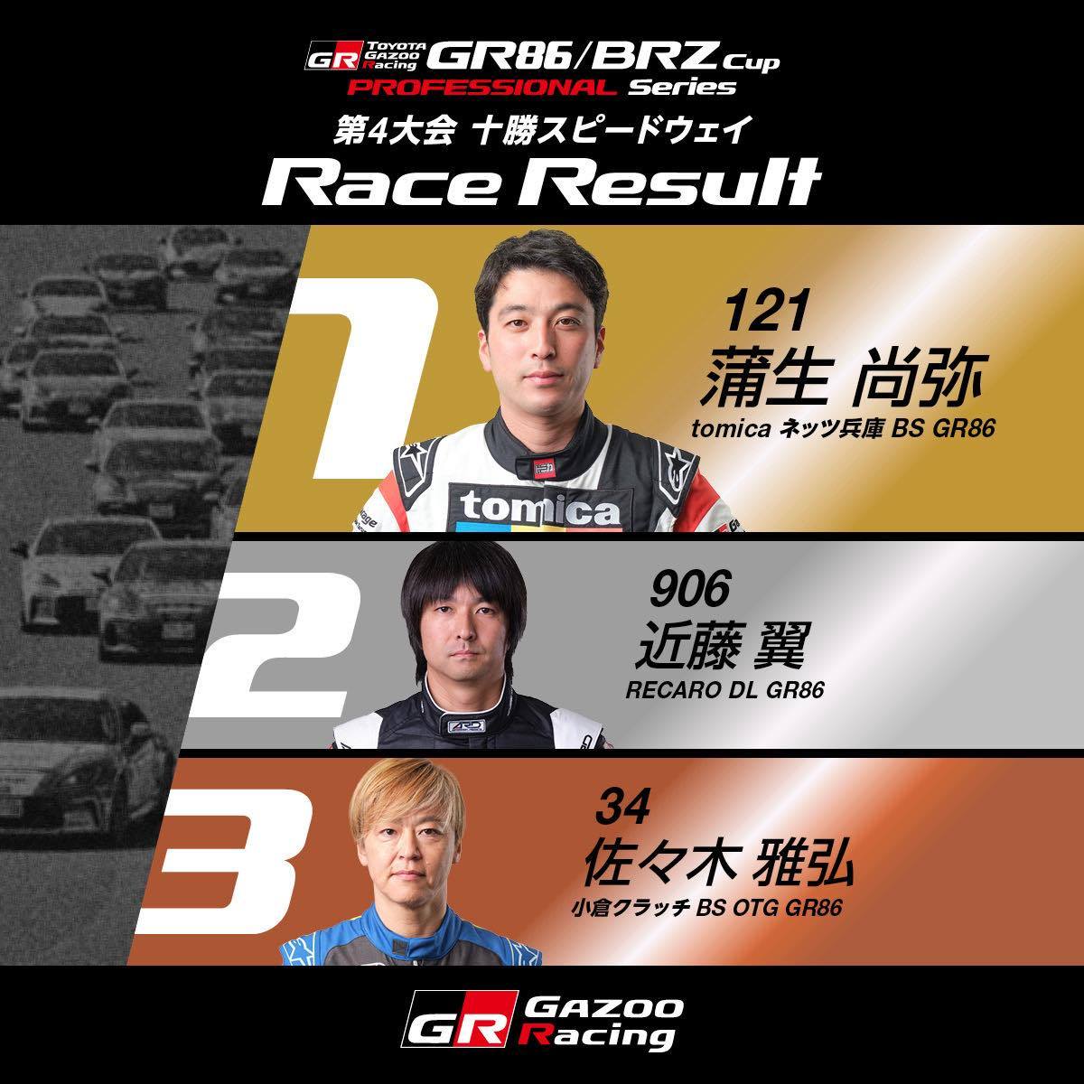 GR86/BRZ Cup Rd.4 十勝スピードウェイ🚗✨️ 8/8(土)〜9(日)に十勝