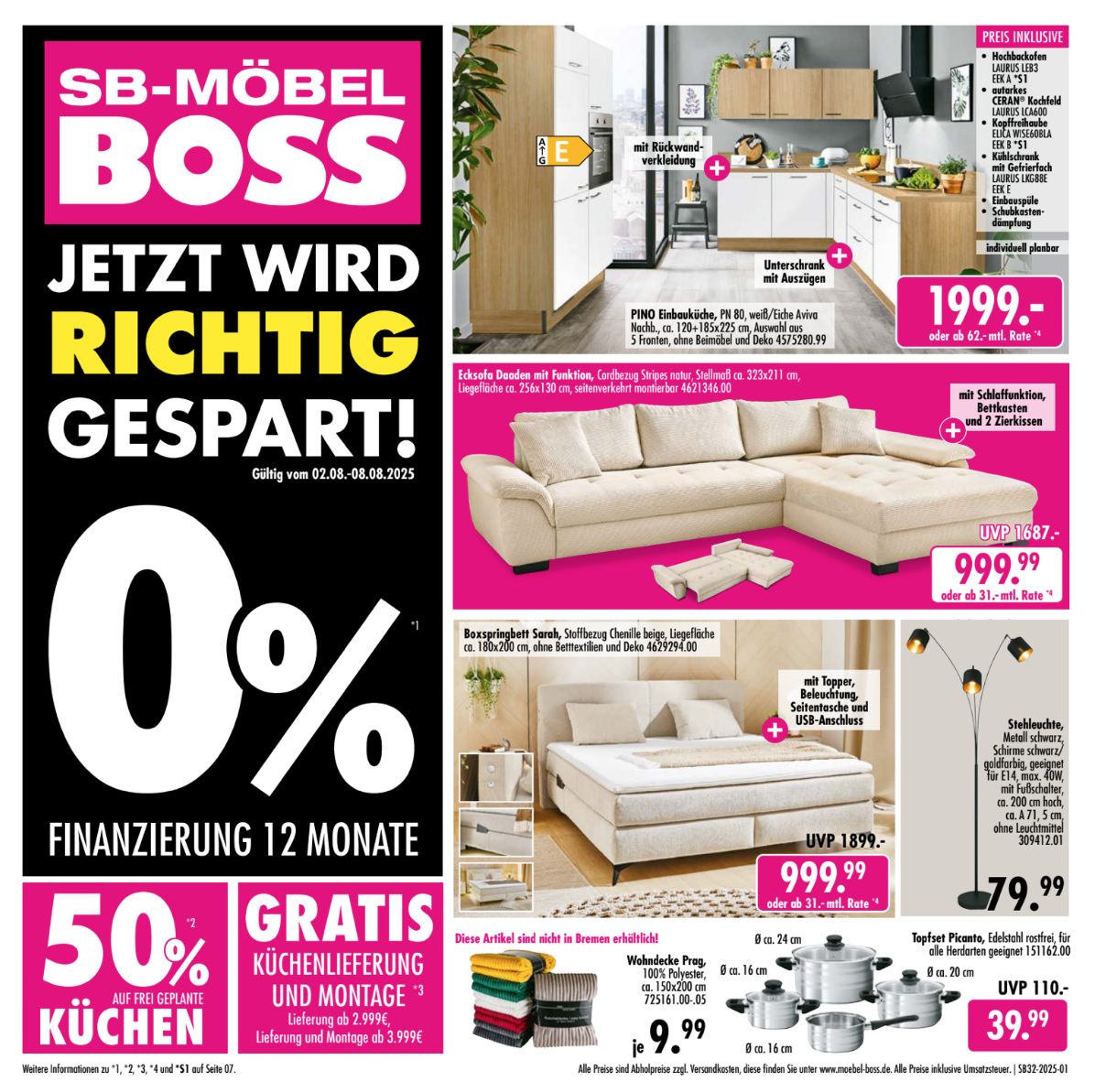 🤩 Der neue SB-Möbel BOSS Prospekt ist da 🤩 Schaut direkt rein und entdeckt unschlagbare Angebote: 👉 https://mec.mall-cockpit.de/wp-content/uploads/2025/07/sb32-2025_standard_es.pdf