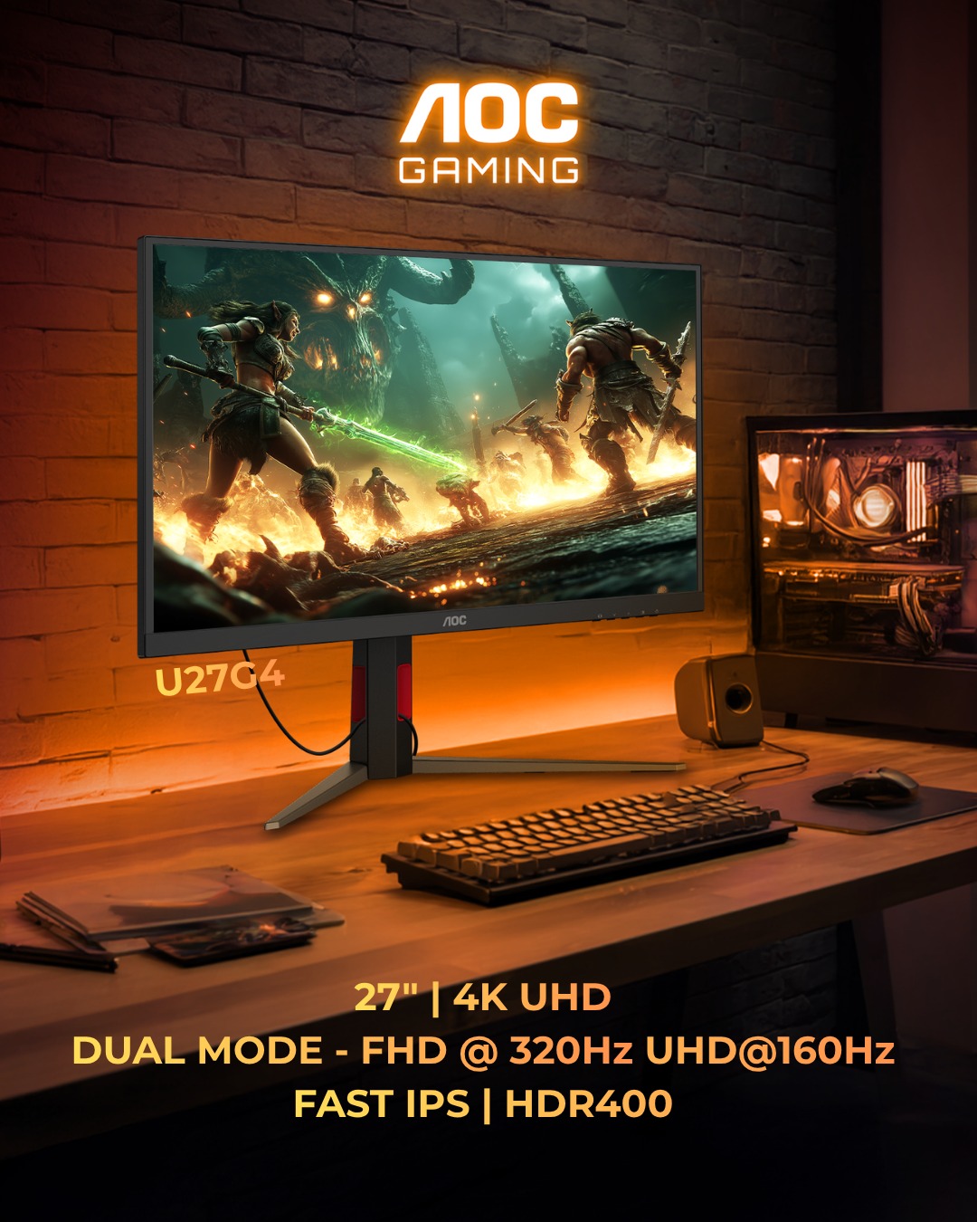 AGON - 🎮Adapt your game the way you want with the AOC GAMING U27G4 ...
