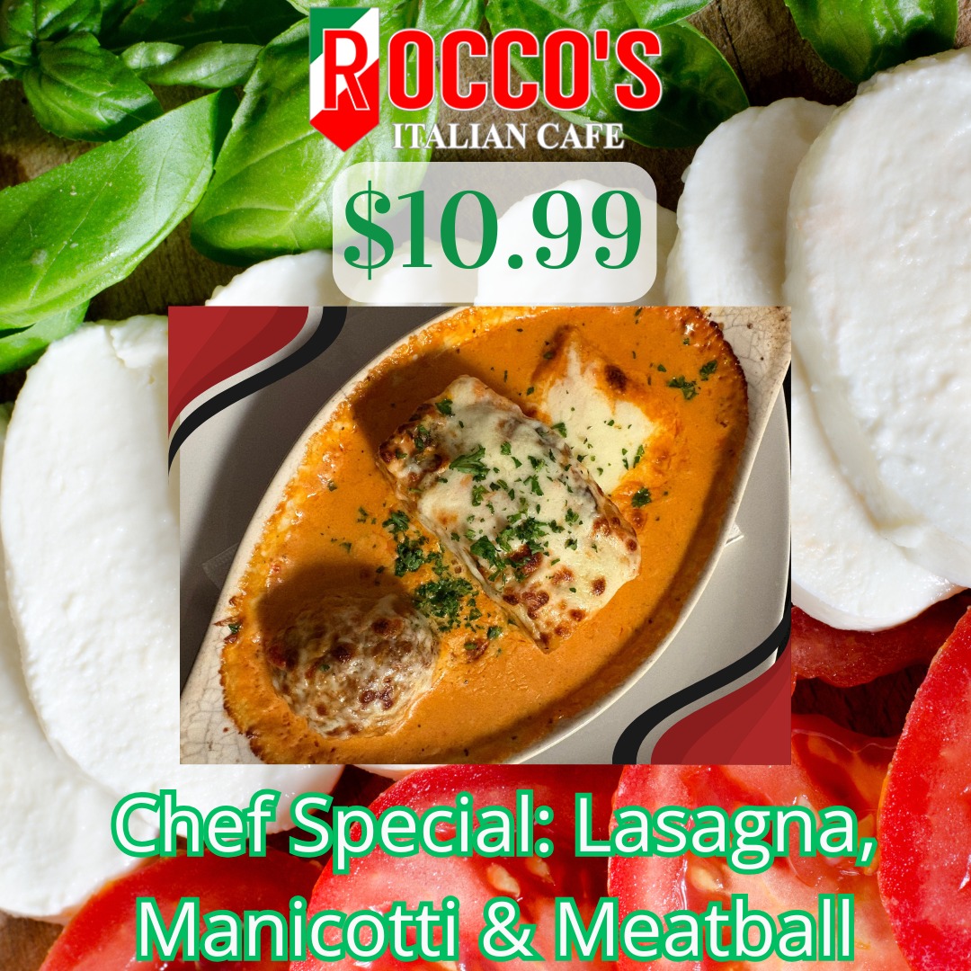 Rocco's Italian Cafe added a new photo. - Rocco's Italian Cafe