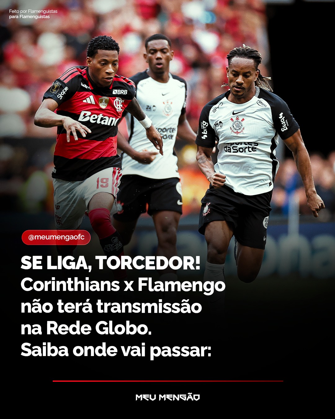 corinthians e flamengo