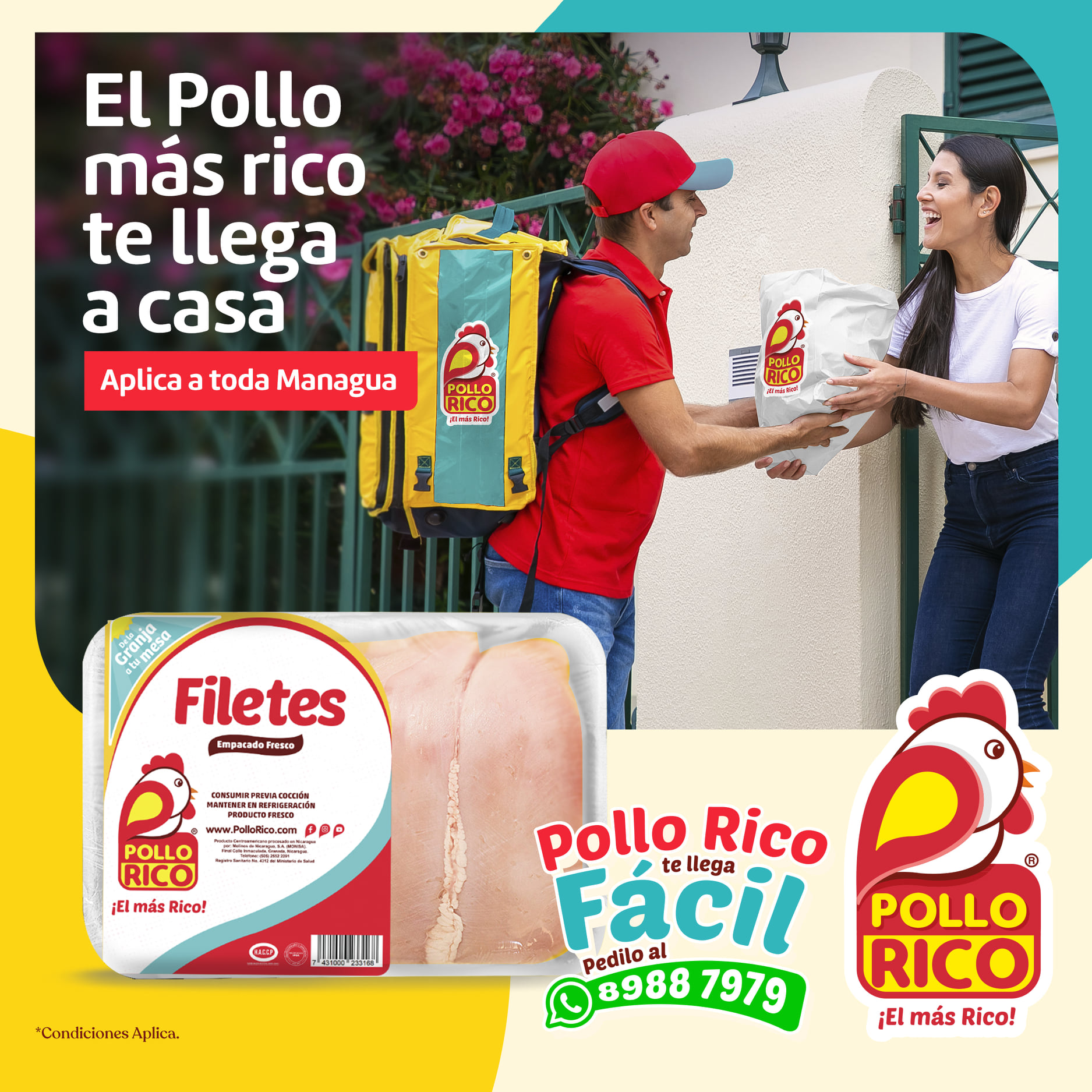 Pollo Rico - El Pollo más Rico de Nicaragua te llega a... | Facebook