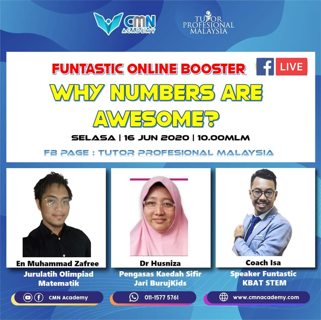 [LIVE] WHY NUMBERS ARE... - Tutor Profesional Malaysia