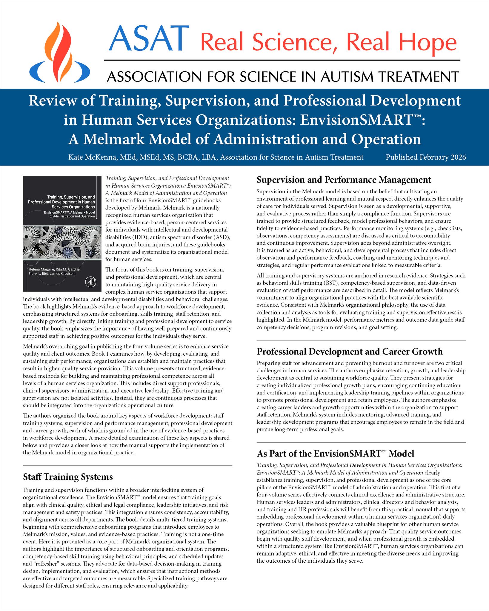 Melmark - We’re honored to share that the ASAT - Association for ...