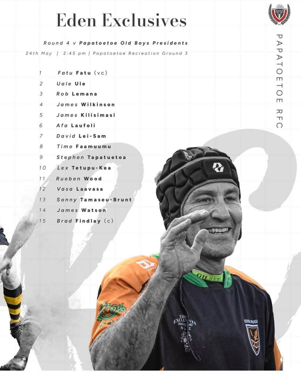 Eden Exclusives Rugby Team