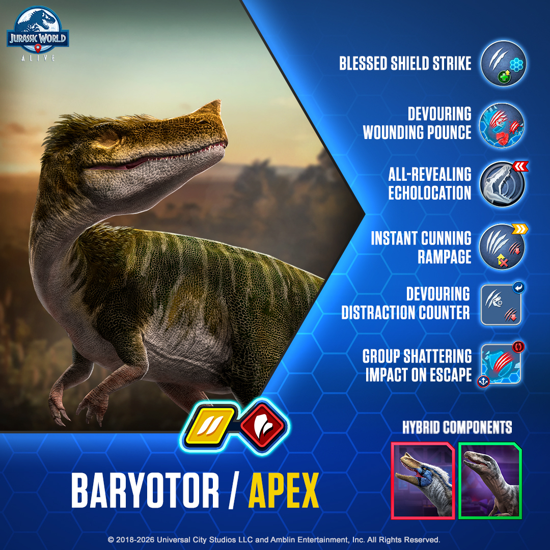 Jurassic - 🦖 A NEW dinosaur has been discovered in #JurassicWorldAlive ...