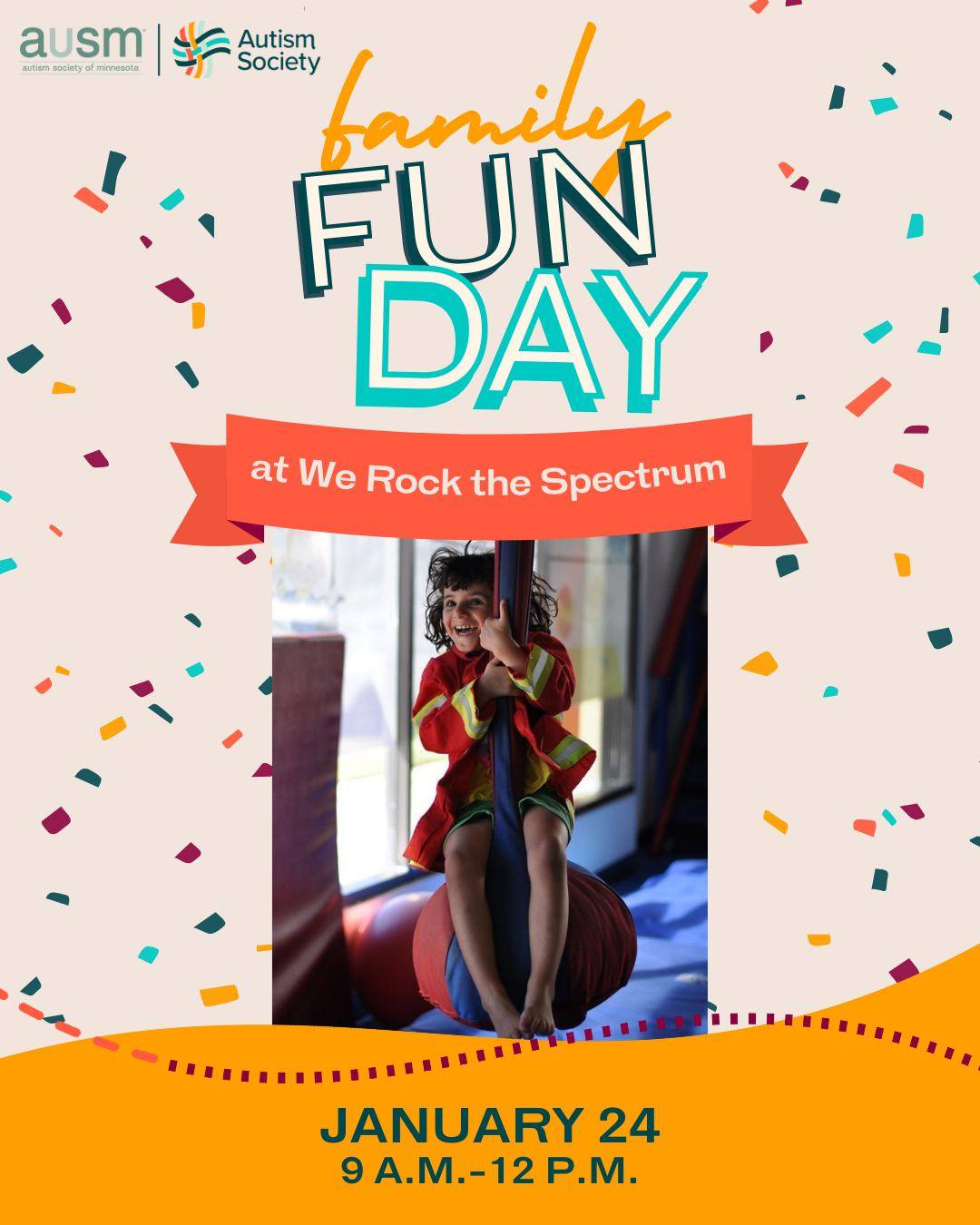 The Autism - 🎉 Family Fun Day at We Rock the Spectrum 🎉 Join AuSM for a ...