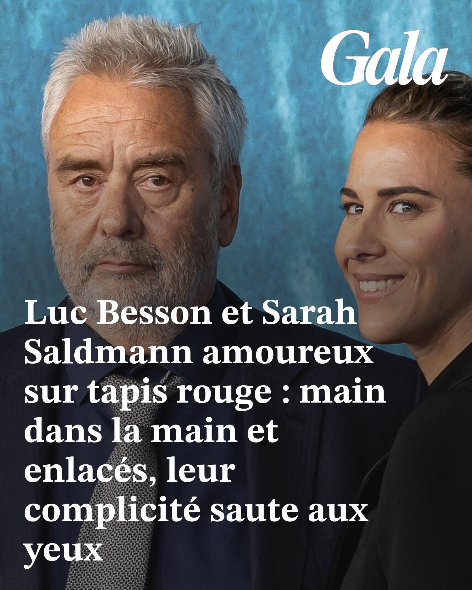 Gala - Luc Besson et Sarah Saldmann amoureux sur tapis... | Facebook