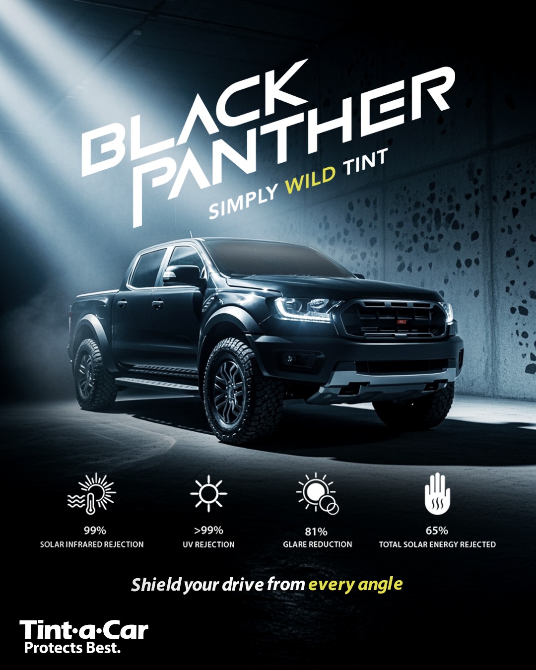 Tint - Wild Looks. Uncompromising Protection. Tint a Car’s Black ...