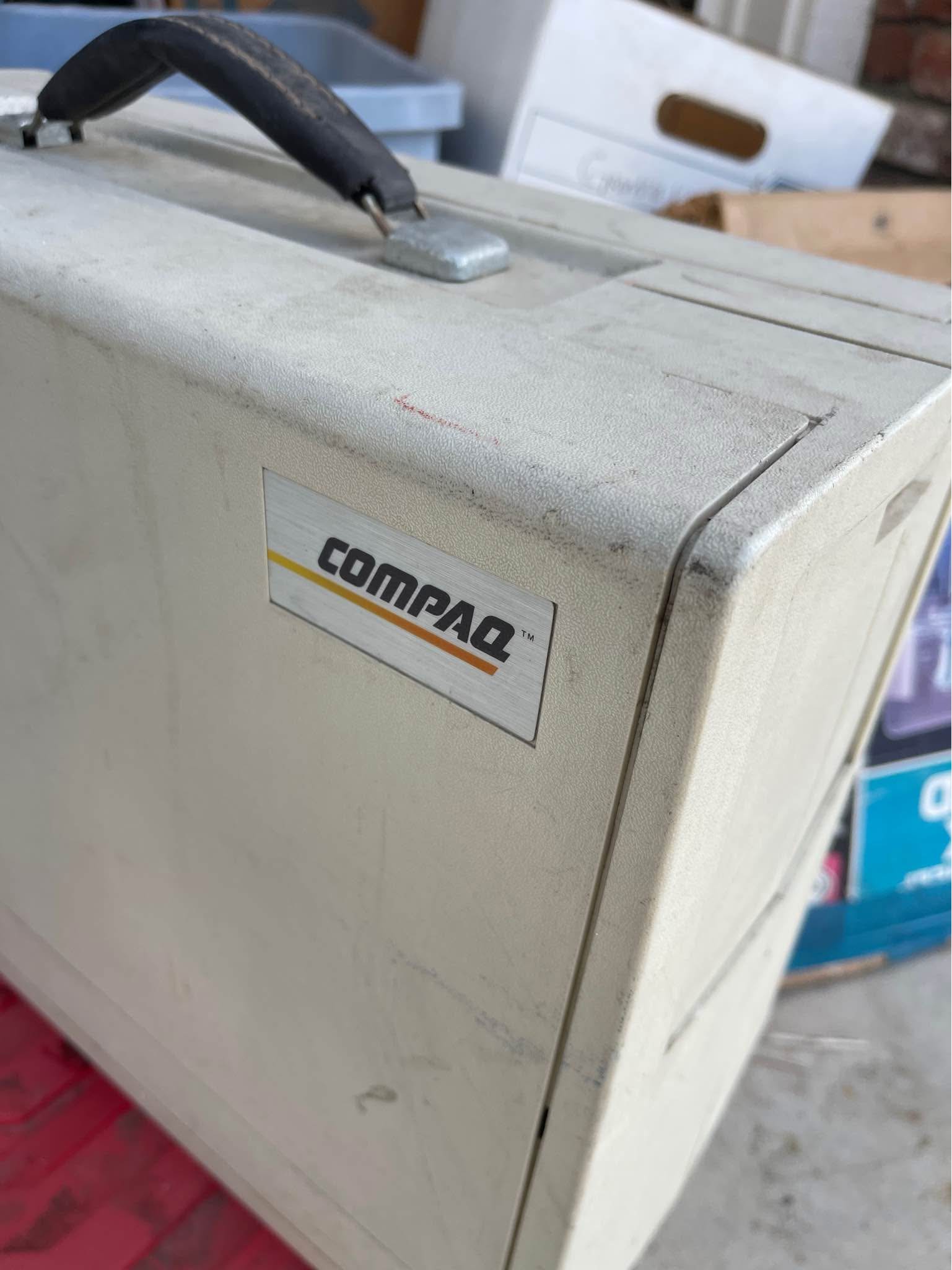 Compaq Portable Computer Including Discs - Desktop Computers - Thousand ...