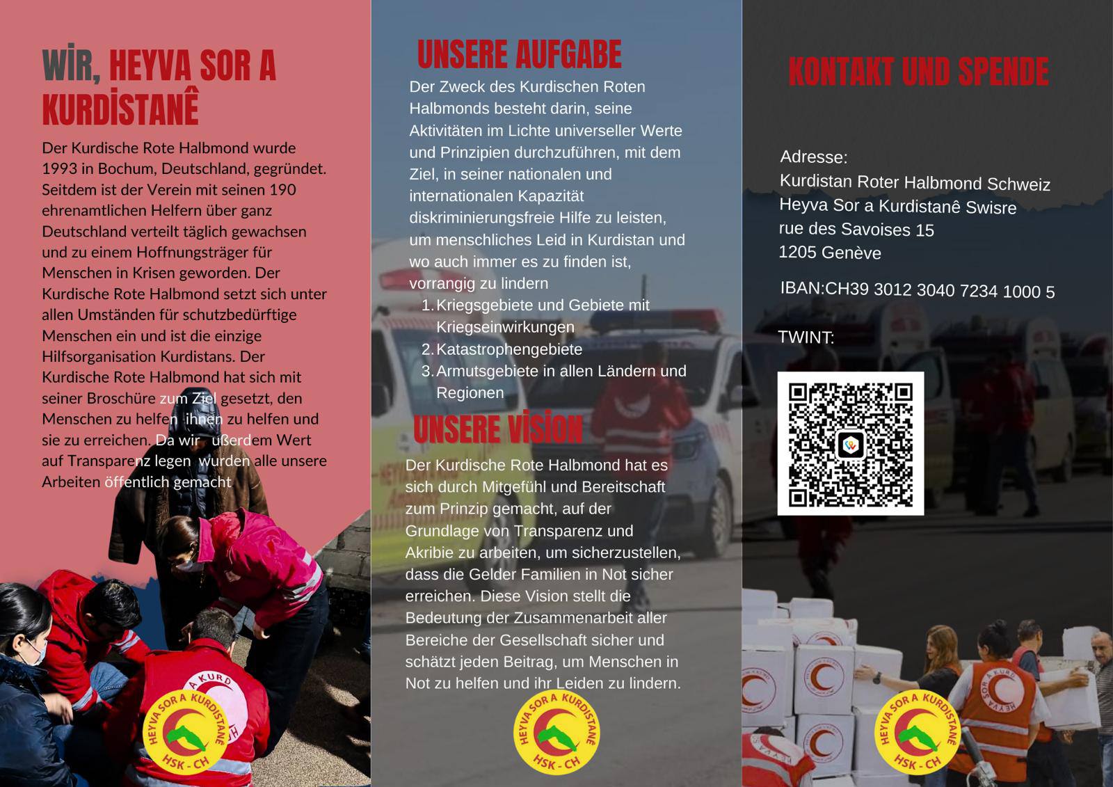 Heyva Sor A Kurdistanê Swîsre | Geneva