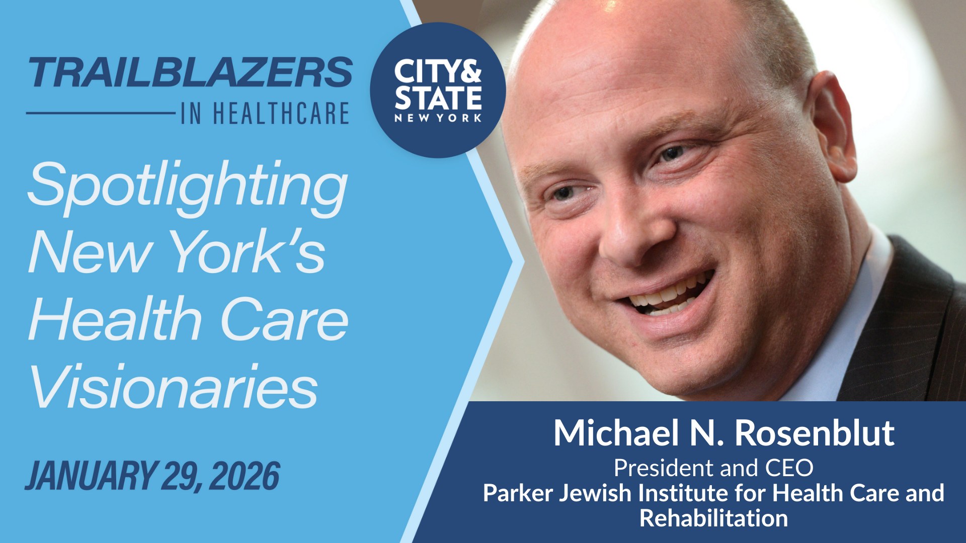 🎉 Congratulations to our President and CEO, Michael N. Rosenblut, on ...
