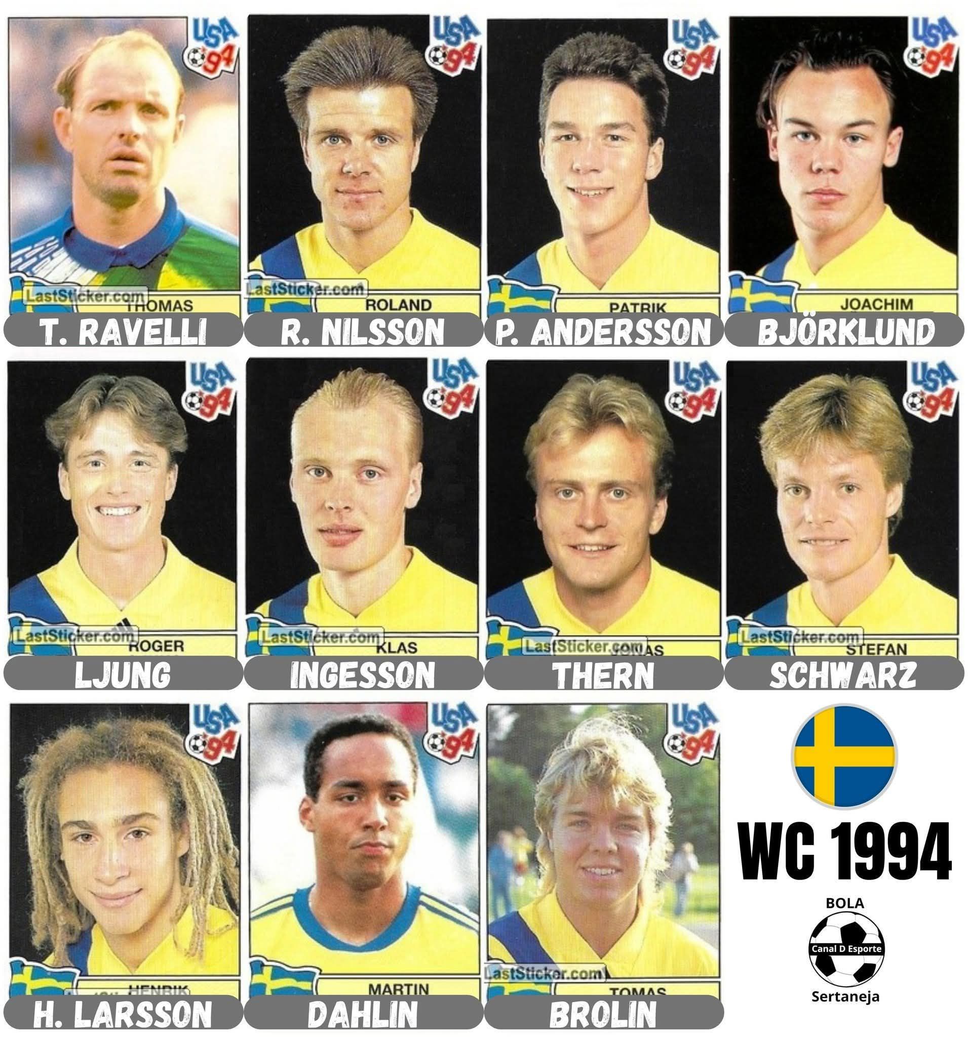 Mundial - Sweden line-up at World Cup USA94!! ?? | Facebook
