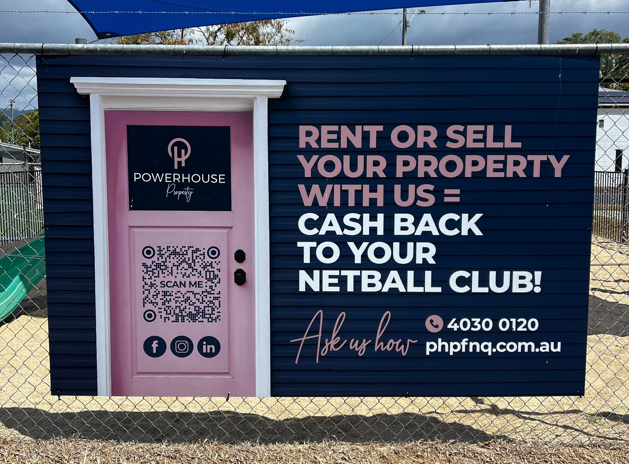 Exciting times adding new signage... - Cairns Netball Assoc | Facebook