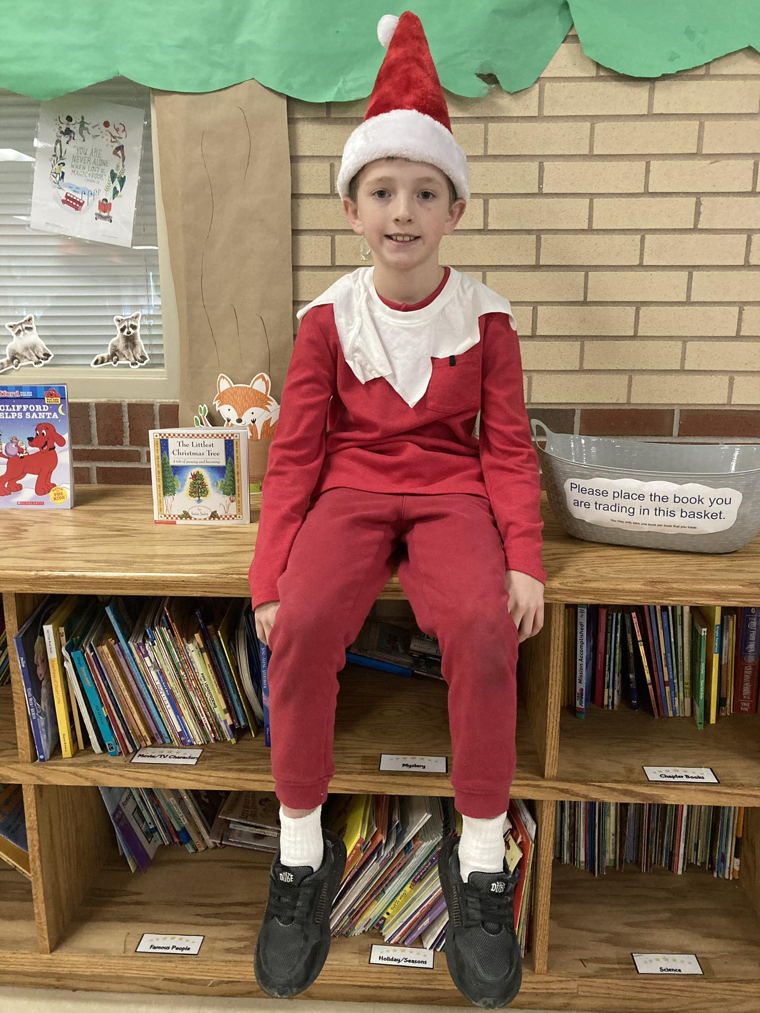 Titusville Area School District's Christmas character dress-up day