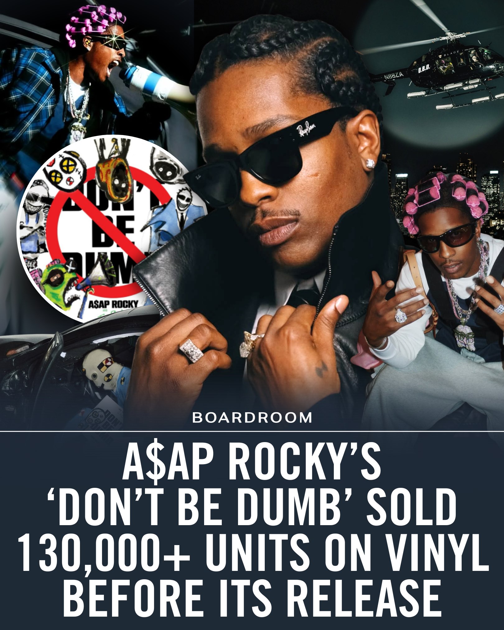 Boardroom - ASAP Rocky released his fourth studio album ‘Don’t Be Dumb ...