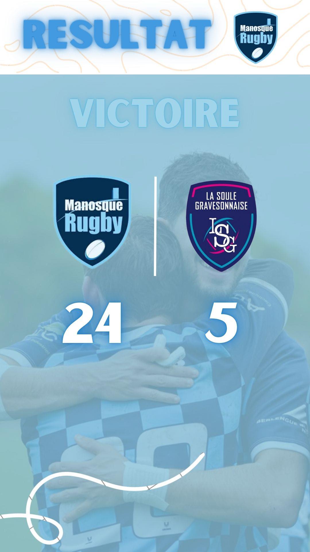 Manosque Rugby - 🟣⚪️ SCORE FINAL 🟣⚪️ Terrible défaite aux portes de la ...
