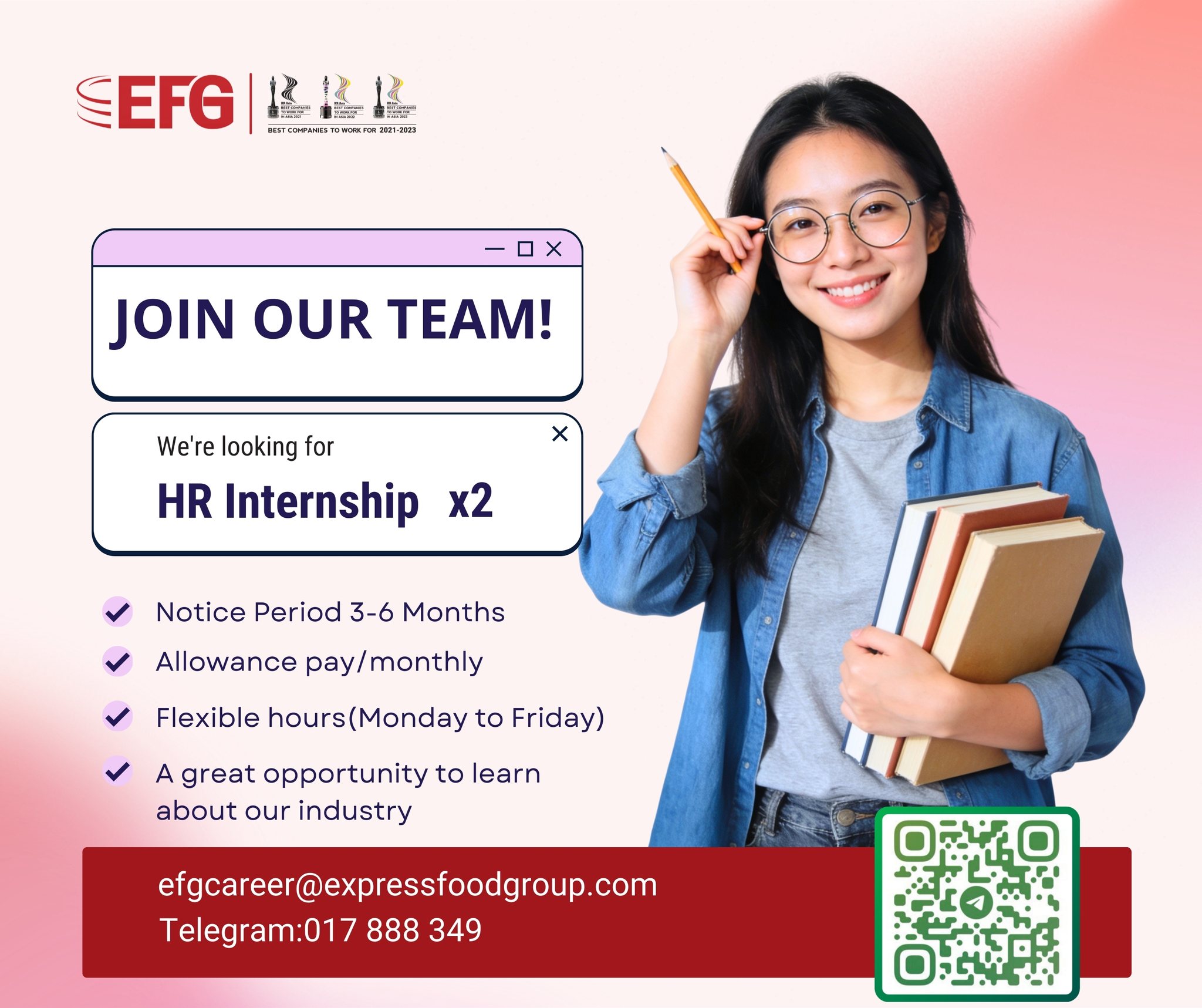 EFG Cambodia - [Urgent Need] EFG is hiring more potential... | Facebook