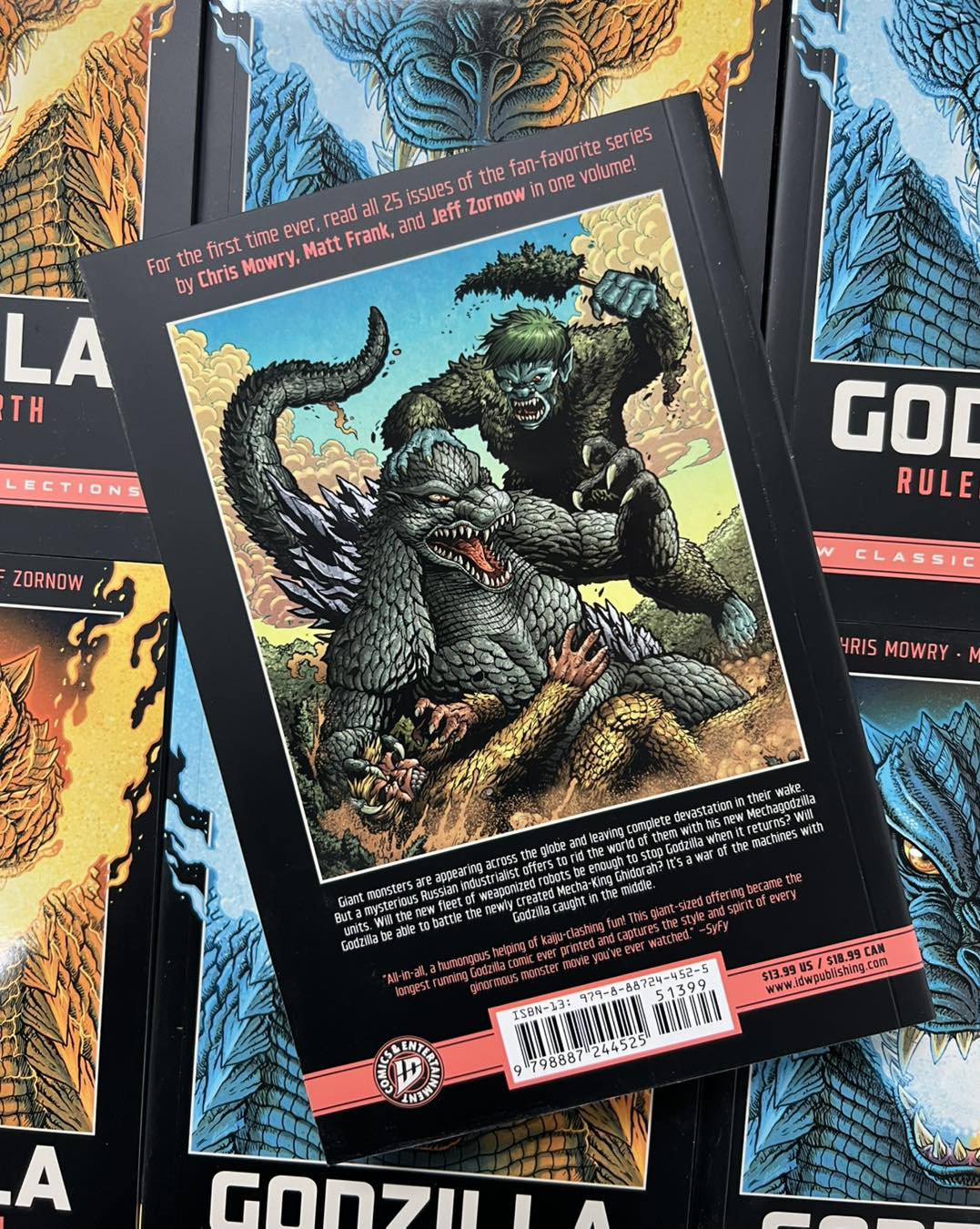Godzilla Rulers of Earth IDW Classic Collection are back in stock