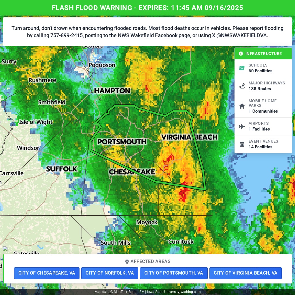 Meteorologist - 07:49 AM 09/16/2025 | Weather Alert: Flash Flood ...