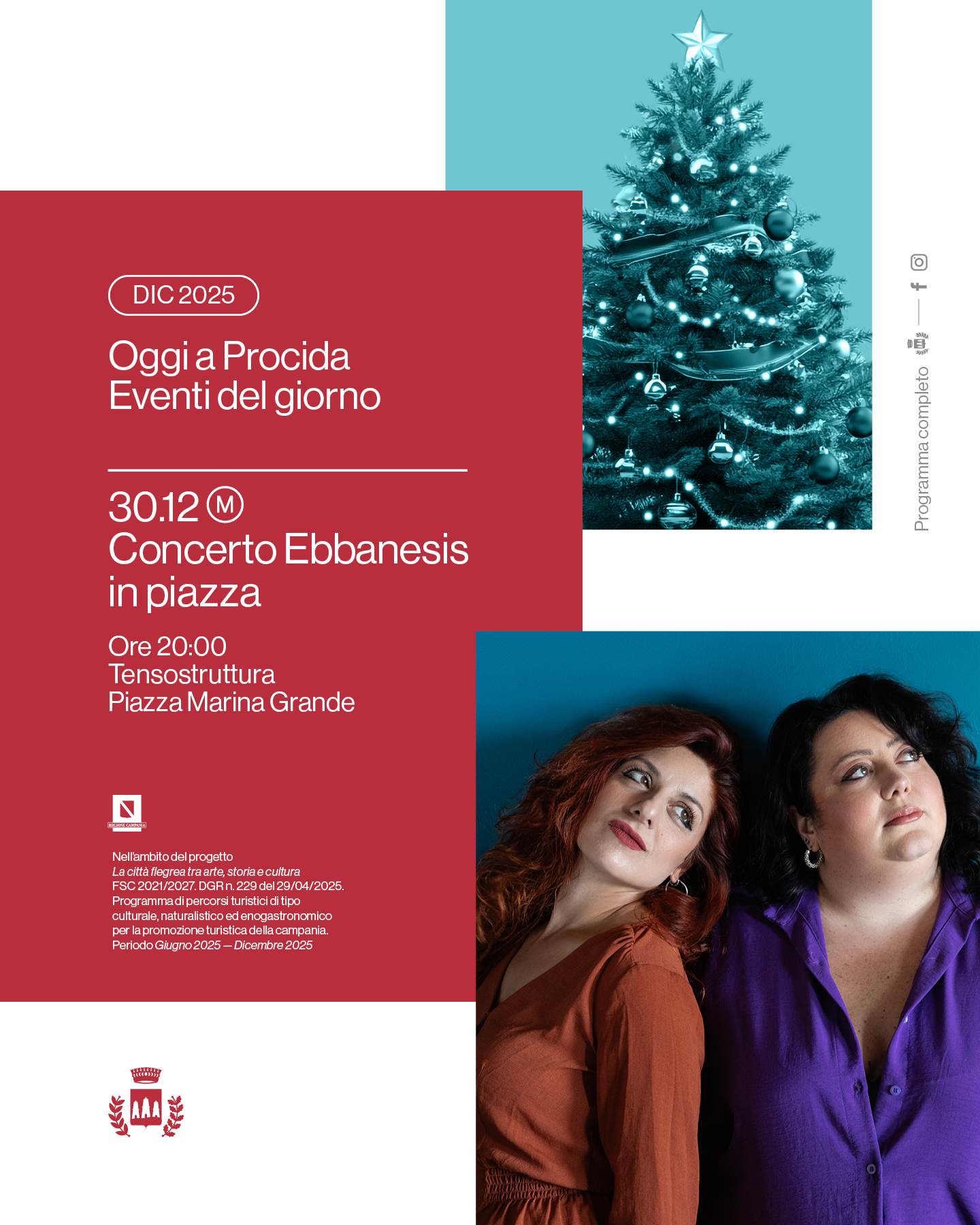 Comune - 📆 Oggi a Procida 🎼 Ebbanesis in concerto 🕐 Ore 20:00, Piazza ...