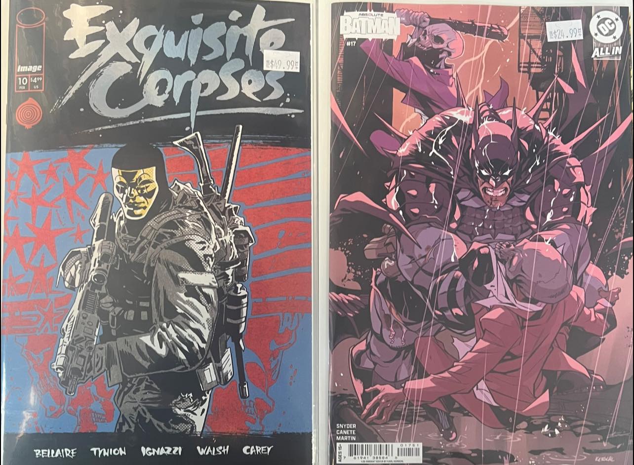 Rock Bottom New DC, Image , and a handful of independent Comic